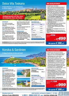 Norma Resien ab 01.04.2026 gültig | Seite: 11 | Produkte: Klimaanlage, Bier, Wein, TV