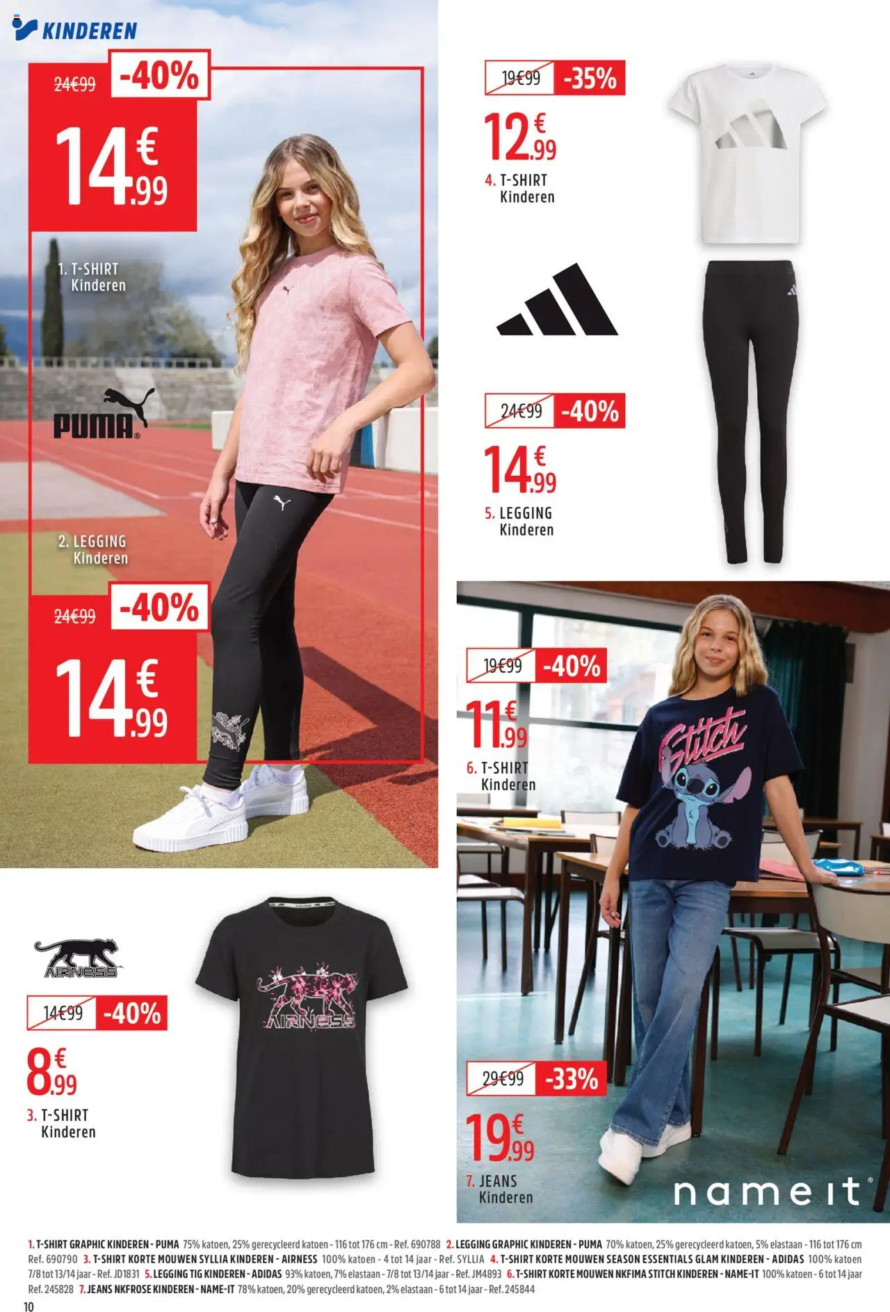  | Pagina: 10 | Producten: Legging