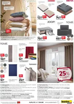 Lesnina katalog | vrijedi od 02.09.2025 | Stranica: 5 | Proizvodi: Jastuk, Zavjesa, Metar, Deka
