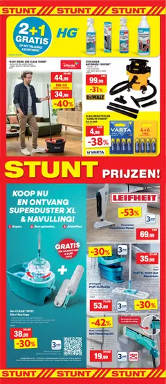 Hubo folder - Voorbeeld van een folder van Hubo, geldig van 25.02.2026 | Pagina: 11 | Producten: Stofzuiger, Vloeren, Petrezselyemzöld, Kan