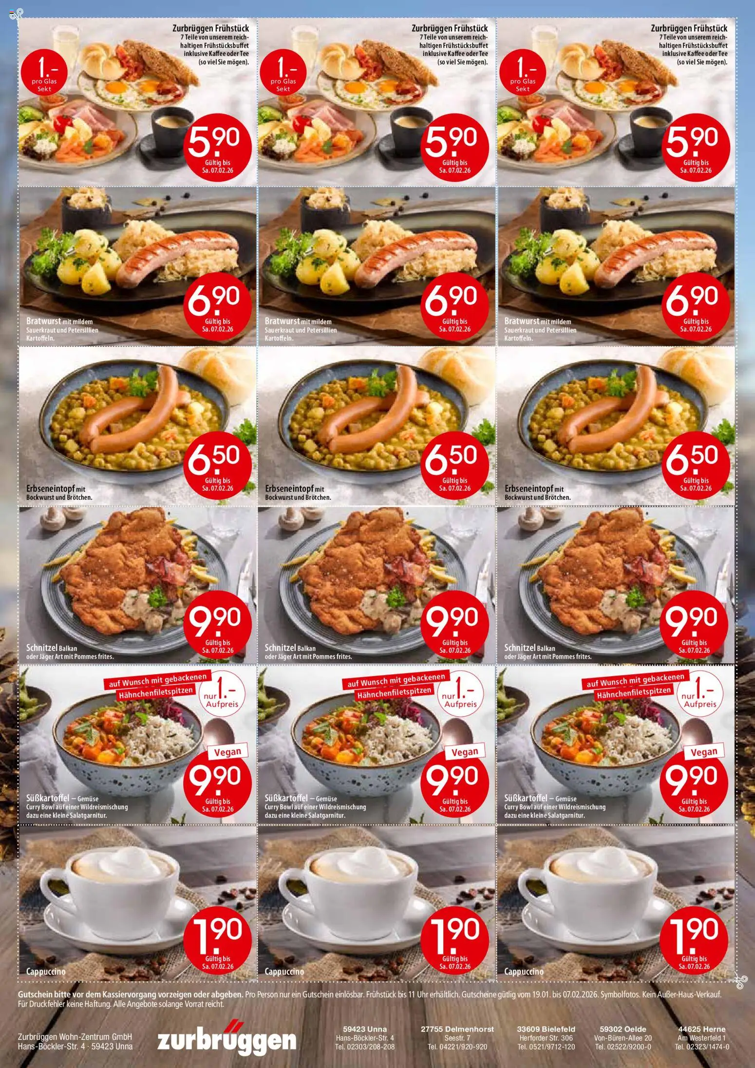 Zurbrüggen Restaurant Coupons – gültig ab 19.01.2026 | Seite: 2