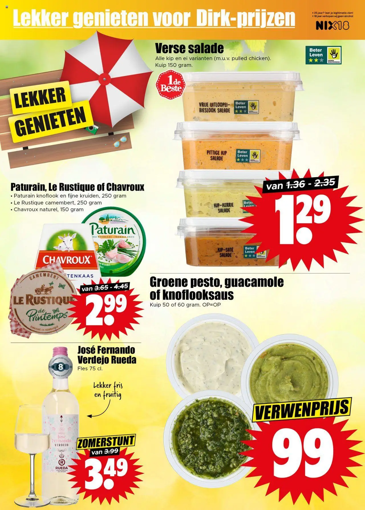  | Pagina: 6 | Producten: Salade, Kip, Alcohol, Knoflook