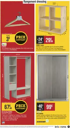 Bricorama - Prévisualisation de Bricorama catalogue valide à partir de 04.02.2026 | Page: 5 | Produits: Poids, Kit dressing, Dressing