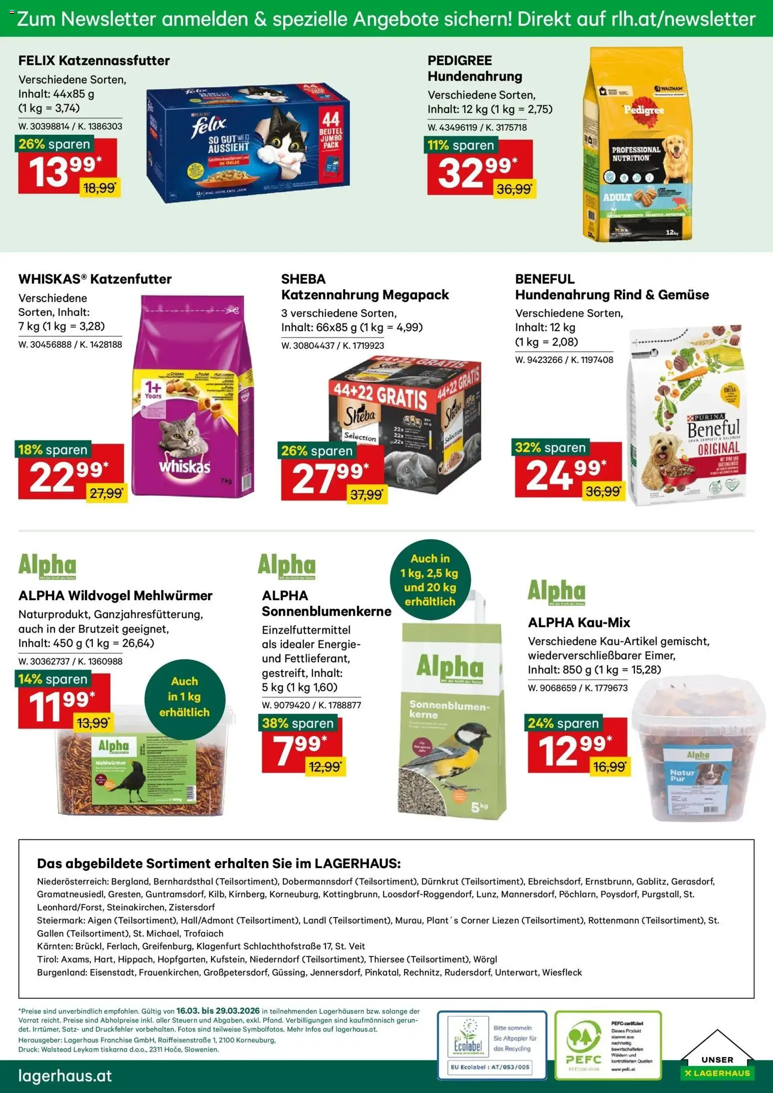 Lagerhaus - Wochen Angebote gültig ab 15.03.2026 | Seite: 6 | Produkte: Gemüse