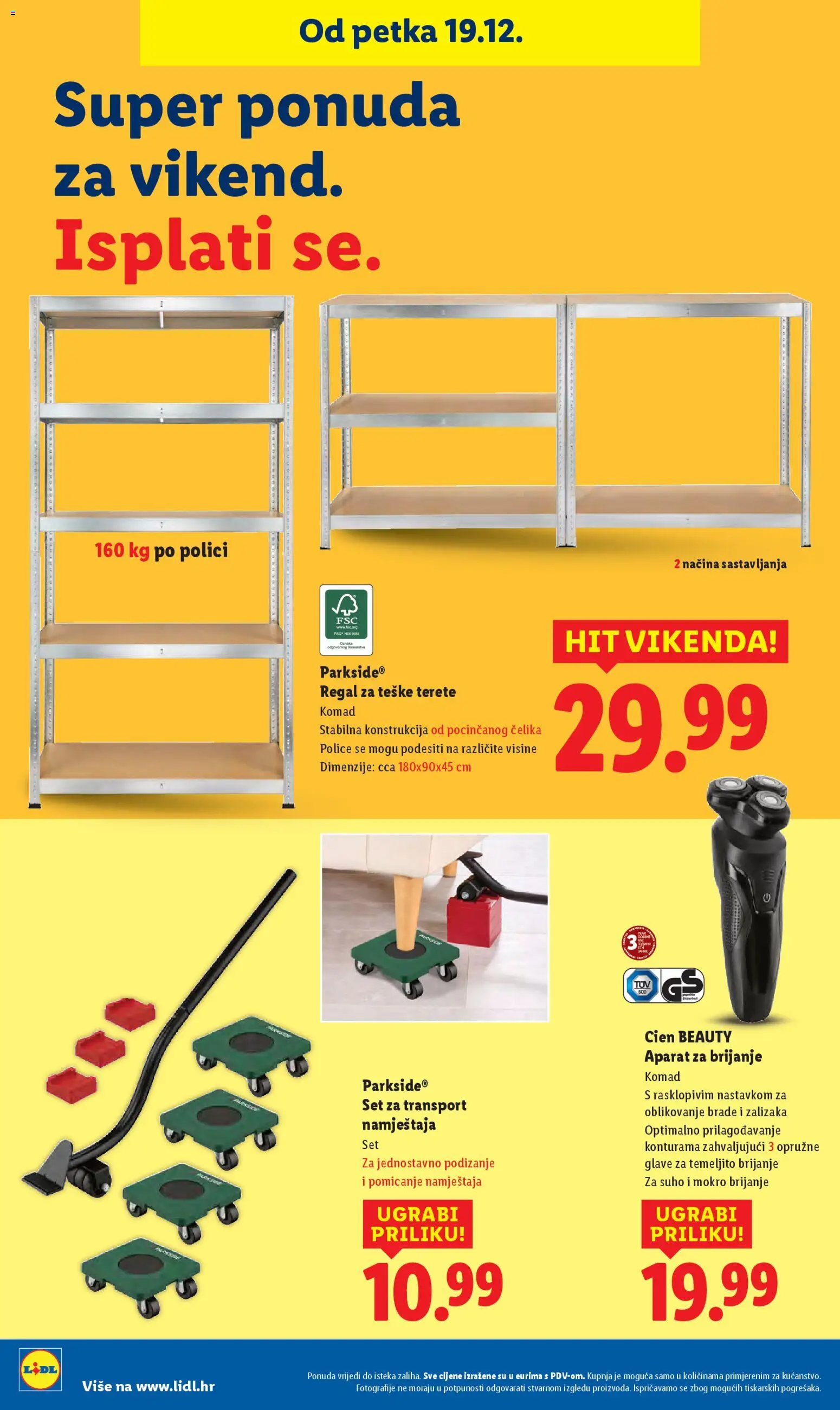 Lidl katalog | vrijedi od 15.12.2025 | Stranica: 84 | Proizvodi: Regal, Parkside