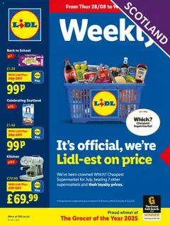 Preview of Lidl - Lidl Weekly Scotland valid from 28.08.2025