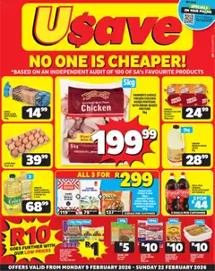 Usave specials catalogue – valid from 09.02.2026
