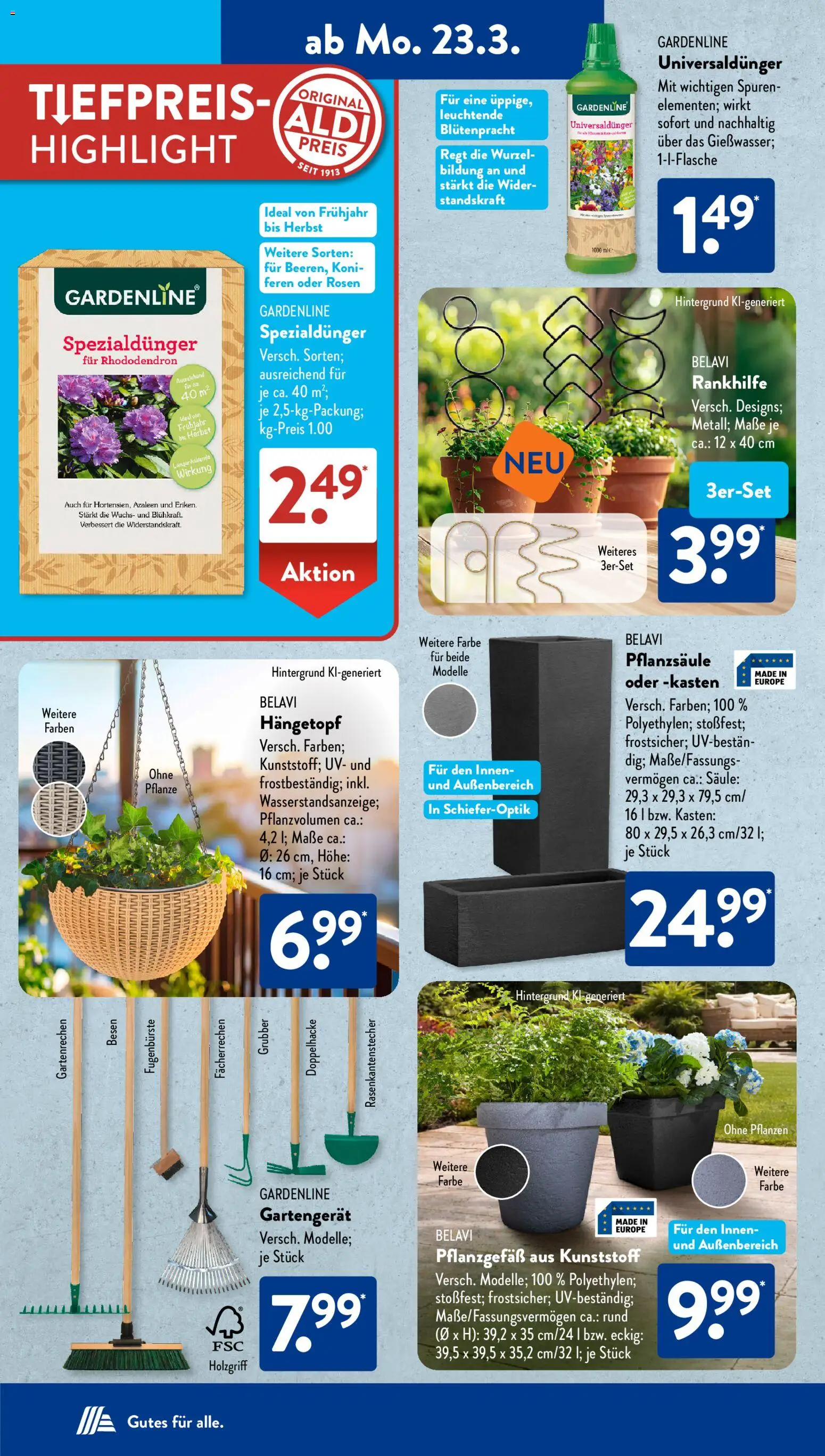 Aldi Süd Prospekt 	 – gültig ab 23.03.2026 | Seite: 5 | Produkte: Belavi