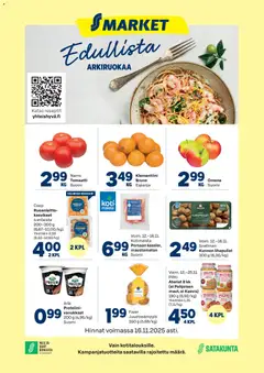 S-market-mainoslehti voimassa 12.11.2025 alkaen