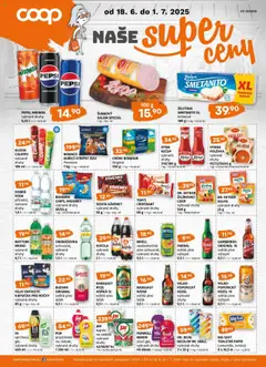 Trefa leták od 18.06.2025 | Strana: 9 | Produkty: Grep, Mirinda, Šunkový salám, Nealkoholické pivo
