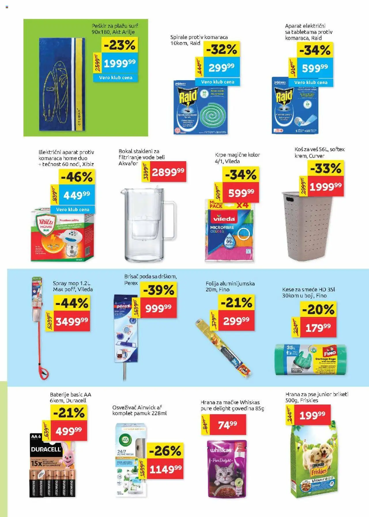 SuperVERO katalog - važi od 24.07.2025 | Strana: 25 | Proizvode: Hrana za pse, Peškir, Vileda, Whiskas