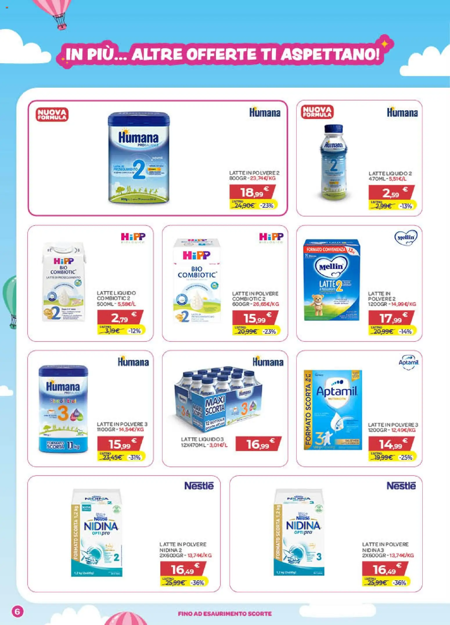 Volantino Bimbo store del 26.03.2026 | Pagina: 6 | Prodotti: Latte