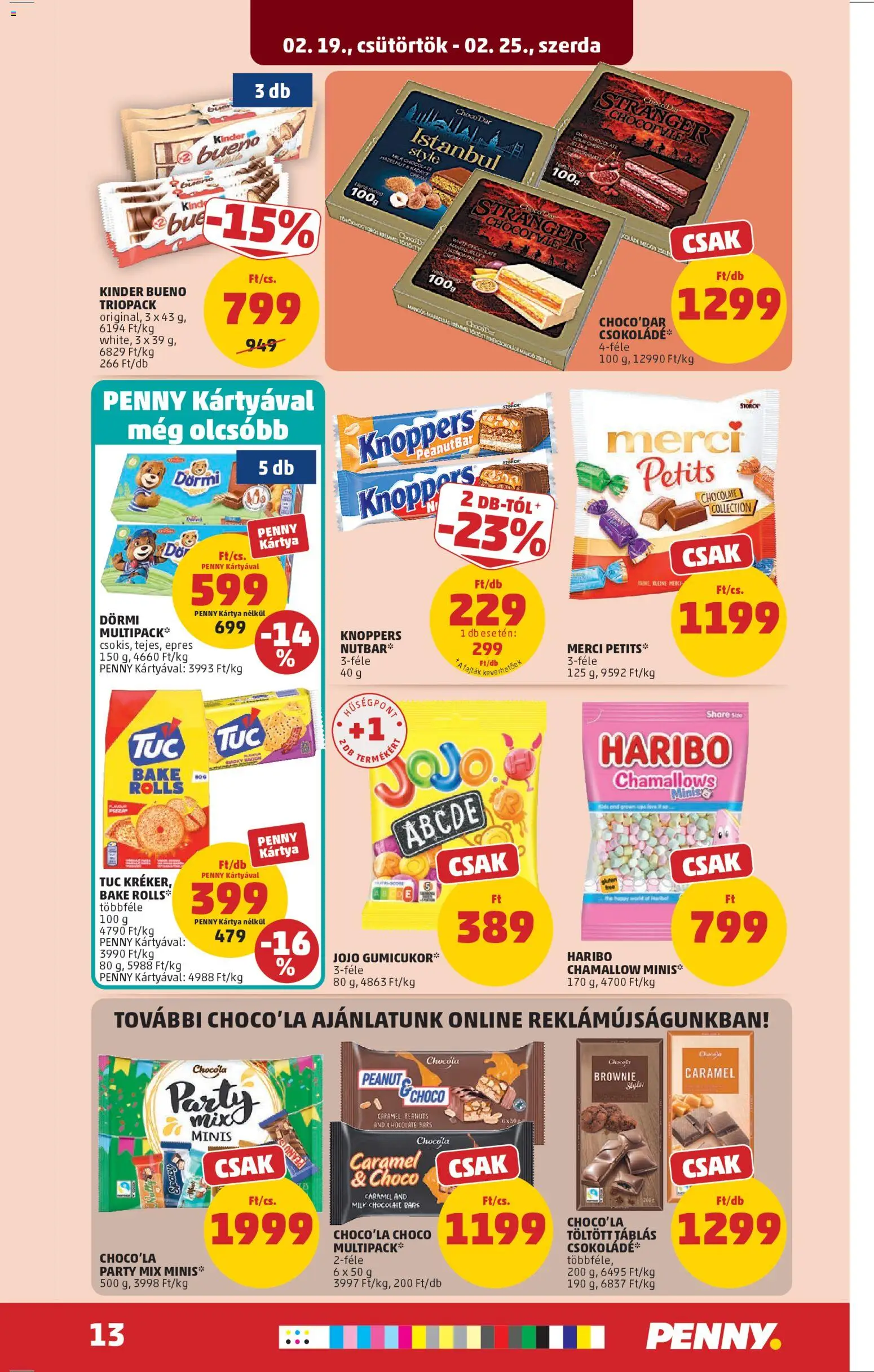 PENNY akciós ujság - amely érvényes a következő dátumtól: 19.02.2026 | Oldal: 17