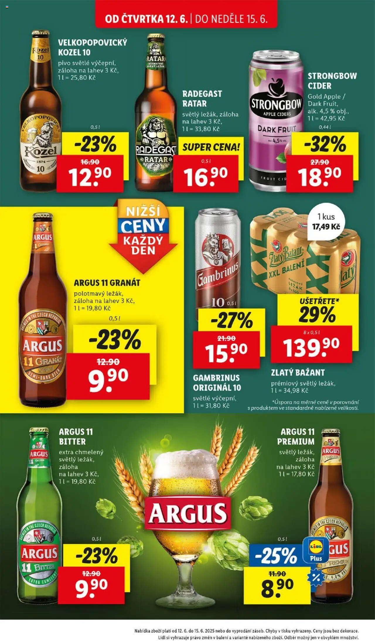Lidl leták od 12.06.2025 | Strana: 28 | Produkty: Kozel 10, Kozel, Apple, Velkopopovický Kozel