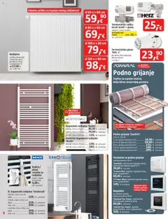 Bauhaus katalog | vrijedi od 04.09.2025 | Stranica: 8 | Proizvodi: Radijator, Laminat, Ventil, Termostat