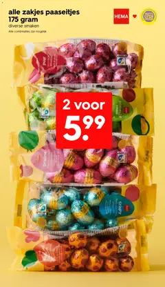 Hema folder / publicité - Voorbeeld van een folder van Hema, geldig van 16.03.2026 | Pagina: 32 | Producten: Zeezout, Melk, Chocolade