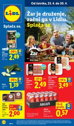 Lidl katalog akcije – veljaven od 23.04.2026
