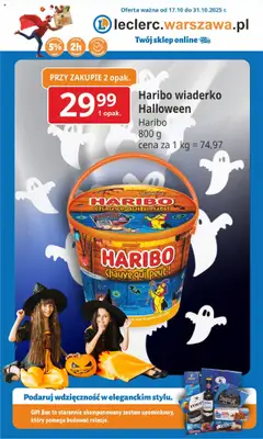 Pogląd oferty "E.Leclerc Gazetka - Warszawa Ursynów" - ważna od 17.10.2025