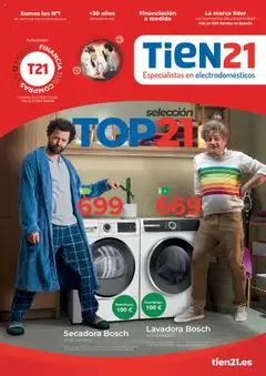 Vista previa Tien 21 folleto válido desde el 01.10.2025