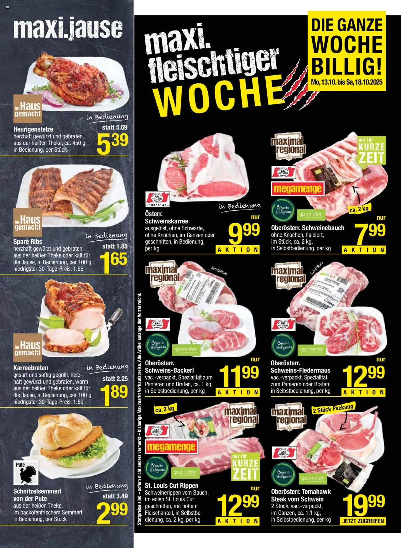 Maximarkt Flugblatt gültig ab 13.10.2025 | Seite: 2
