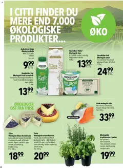 CITTI tilbudsavis – gyldig fra 09.09.2025 | Side: 2 | Produkter: Smør, Ost, Havredrik, Skyr