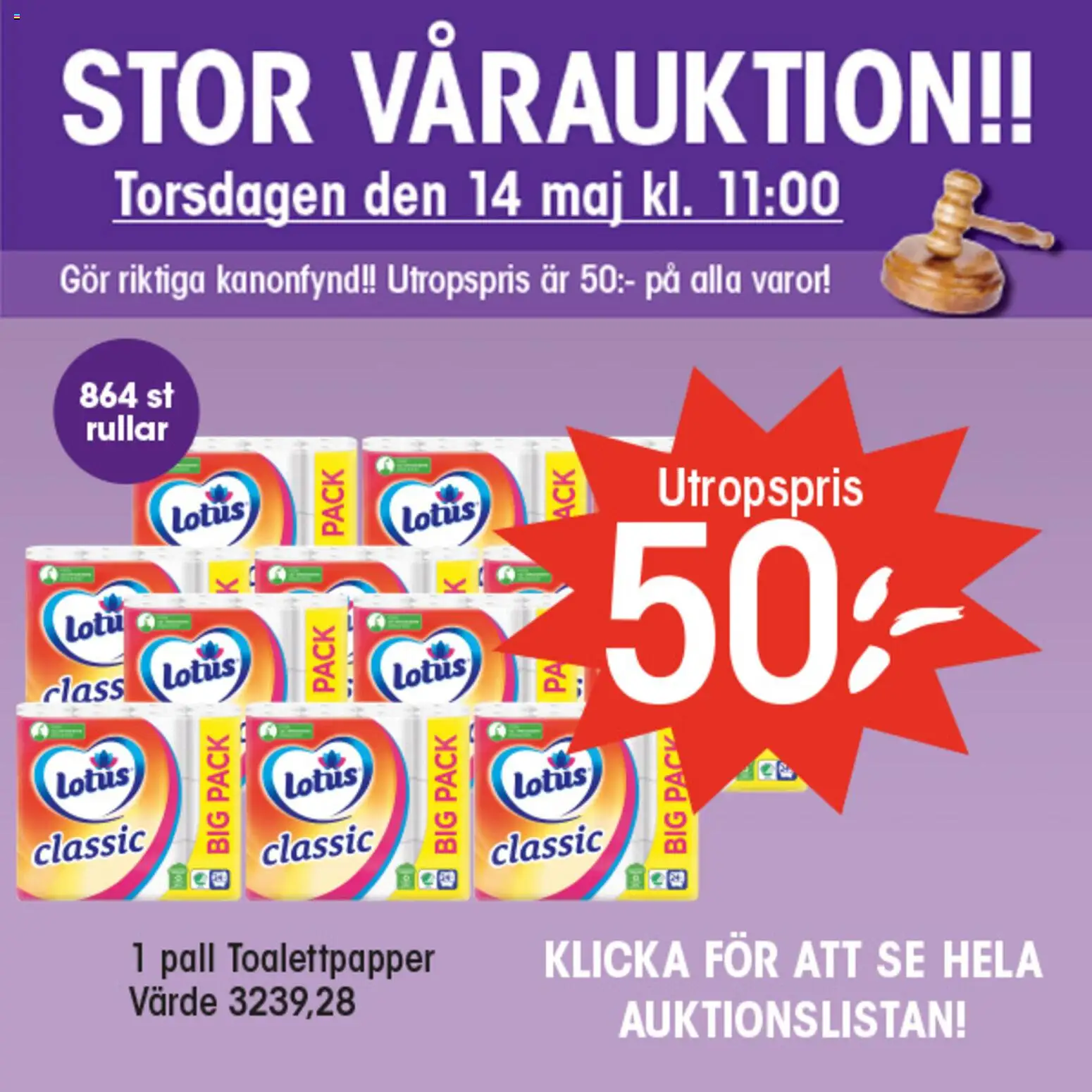 EKO reklamblad aktuell från 27.04.2026 | Sida: 4 | Produkter: Pall, Toalettpapper