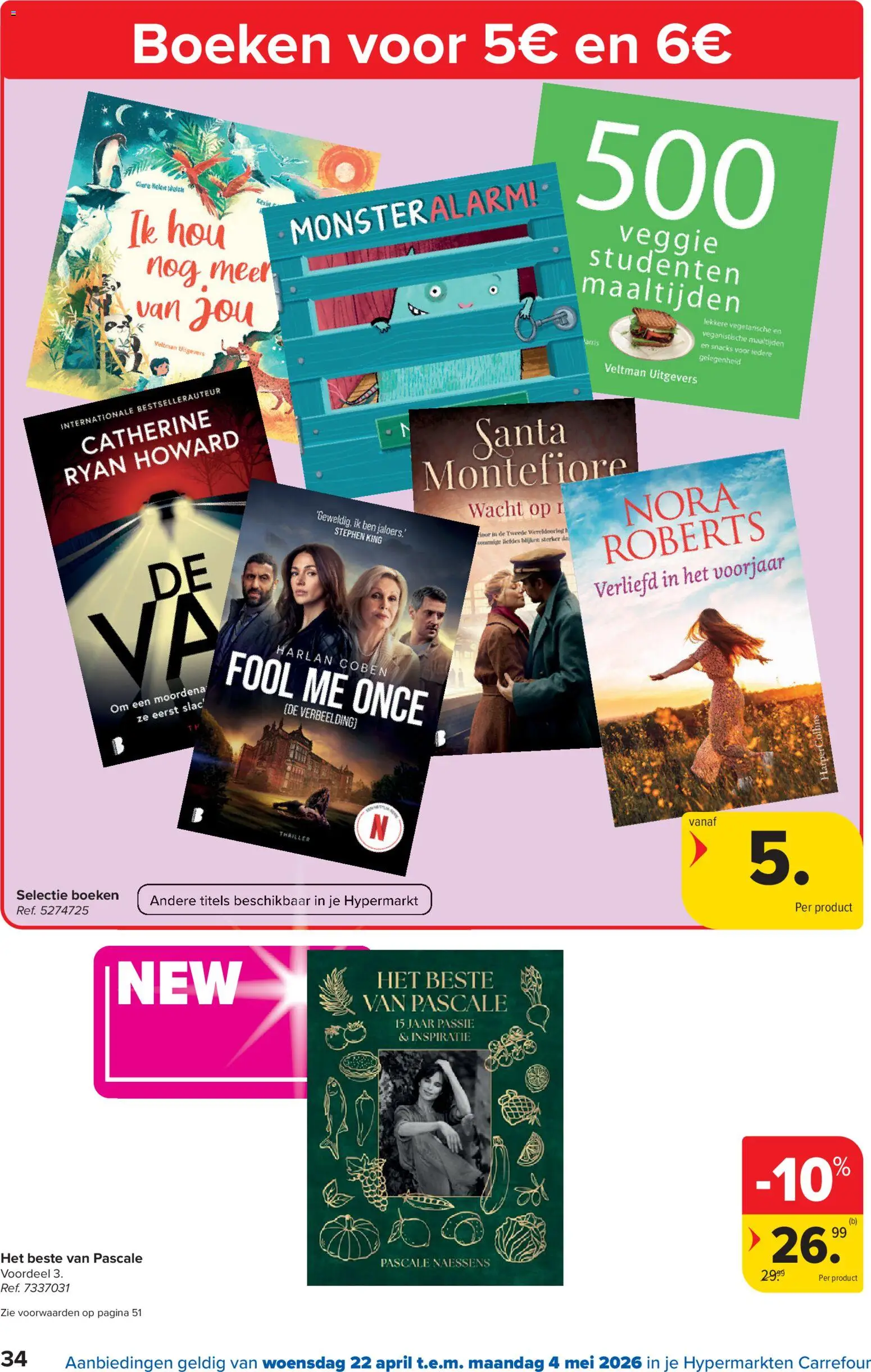 Nieuwe » Carrefour folder van 22/04/2026 🤩  « is er! Ontdek geweldige aanbiedingen en bespaar. | België