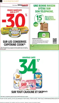  | Page: 4 | Produits: Adoucissant, Détergent, Thon, Morue