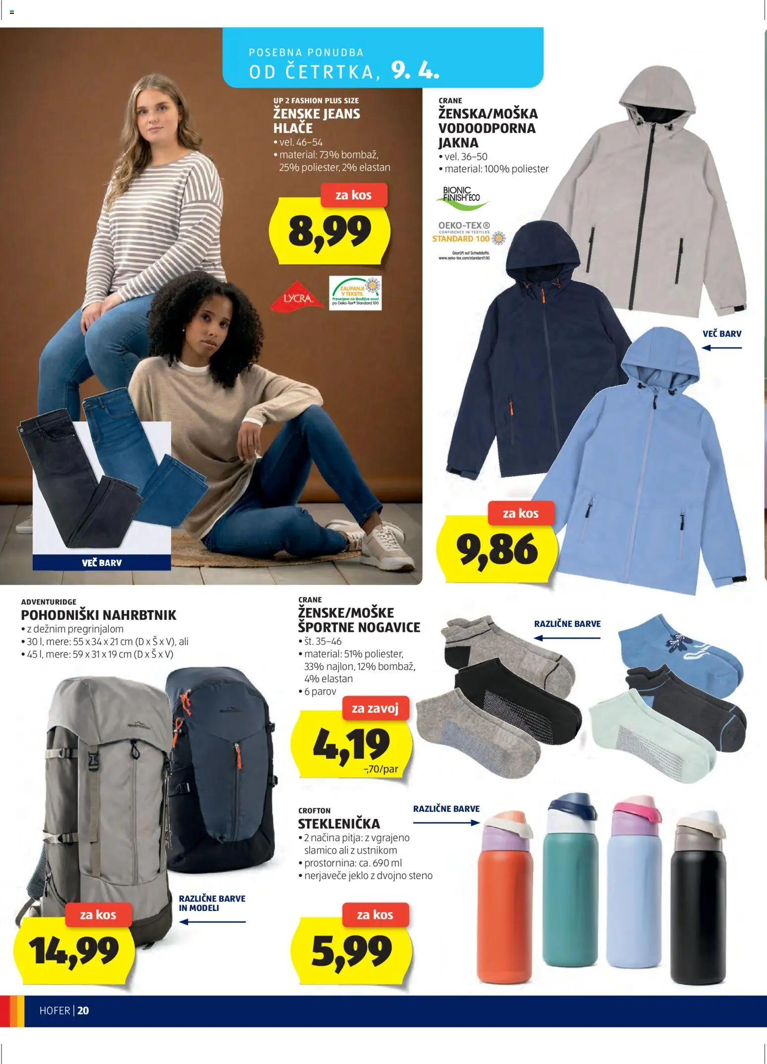 Hofer SI katalog | vrijedi od 01.04.2026 | Stranica: 20