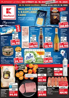 Náhled letáku Kaufland leták - Kolín od 22.10.2025
