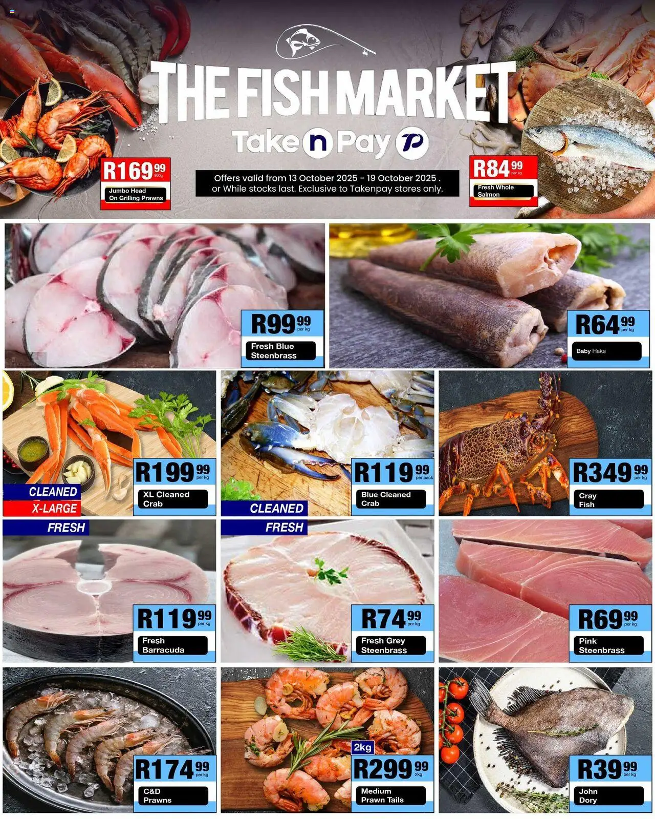 New Take n Pay catalogue – valid from 13.10.2025 | Page: 22 | Products: Fish