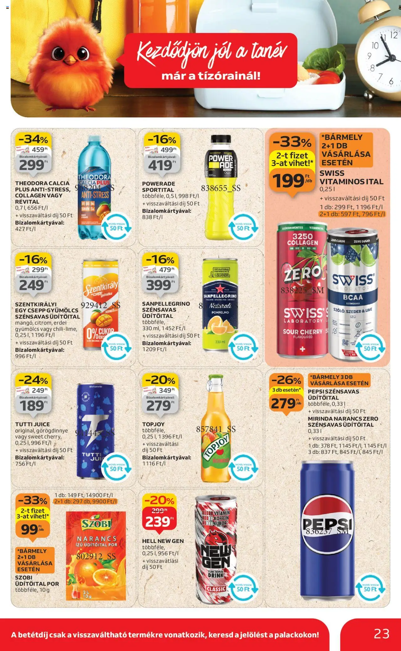Auchan akciós ujság - amely érvényes a következő dátumtól: 28.08.2025 | Oldal: 23 | Termékek: Lime, Görögdinnye, Gyümölcs, Mangó