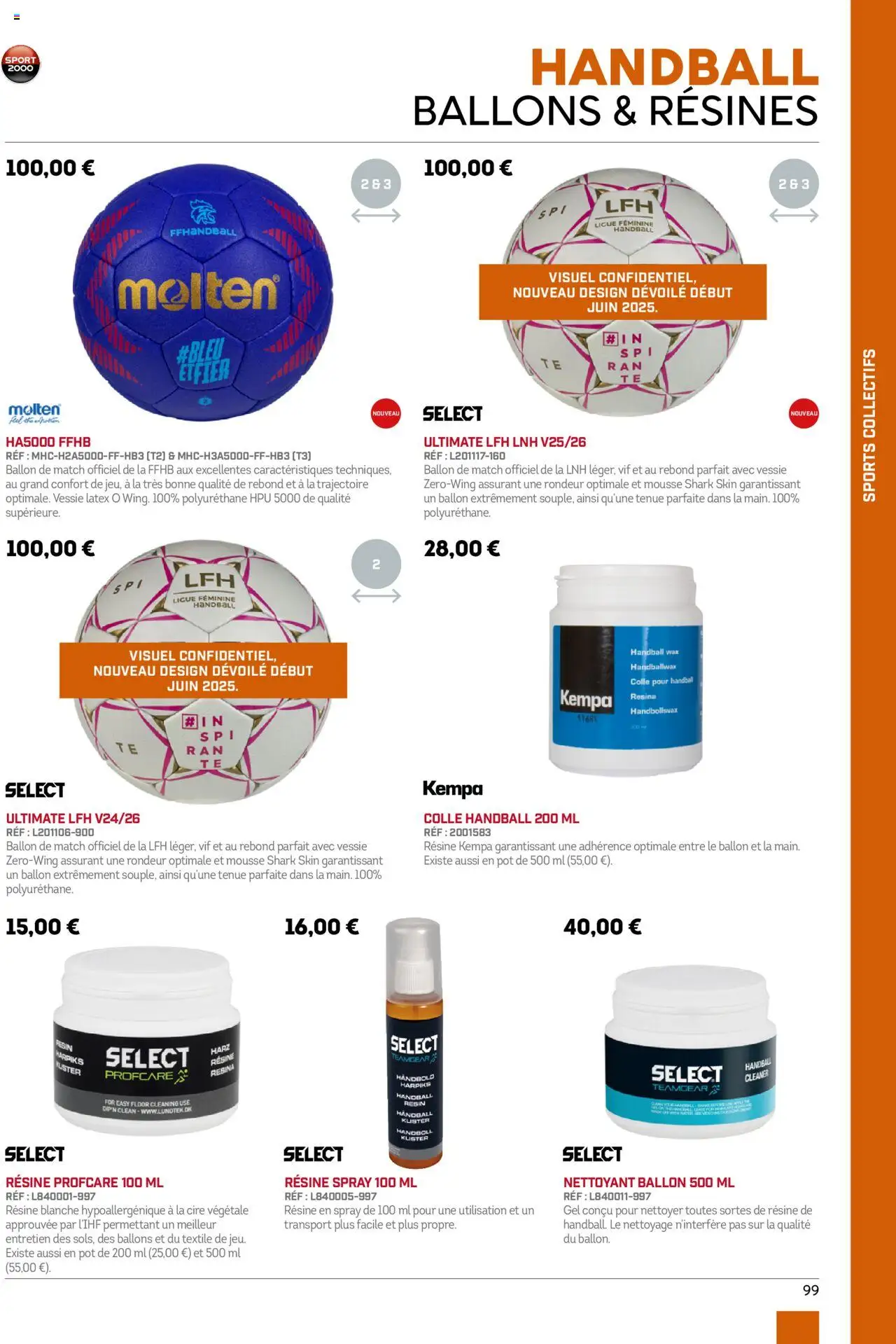  | Page: 99 | Produits: Cire, Mousse, Colle