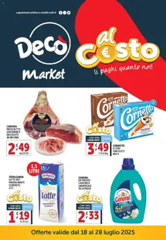 Anteprima del volantino Decò Market - Bari catalogo valido a partire dal 18.07.2025