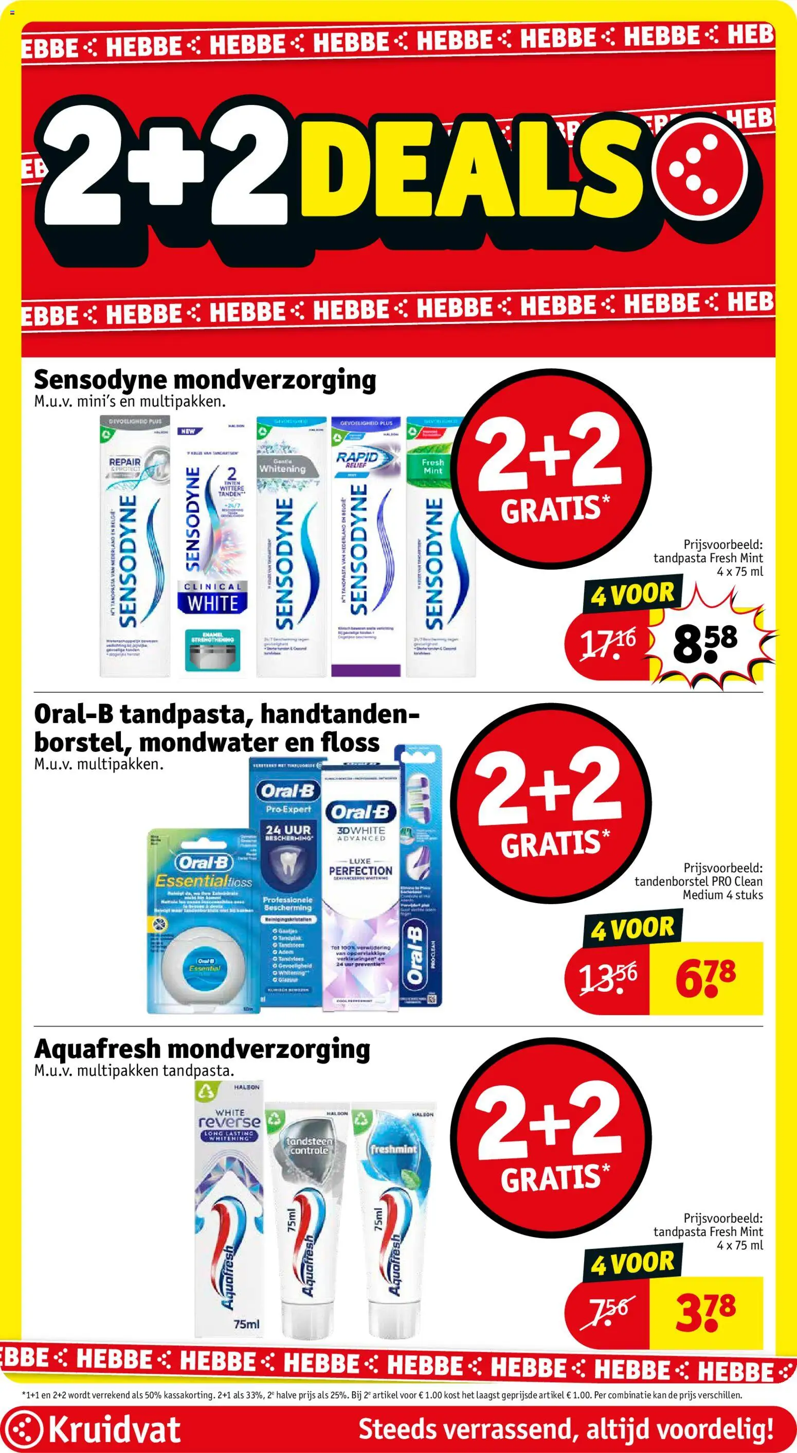 {H1} | Pagina: 38 | Producten: Tandpasta, Mondwater, Kan, Mondverzorging