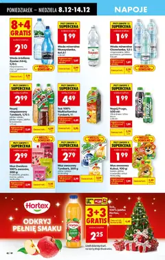 Pogląd oferty "Woda źródlana Żywiec Zdrój, 1,75 l:, niegazowana, mocno gazowana" - ważna od 08.12.2025 | Strona: 68