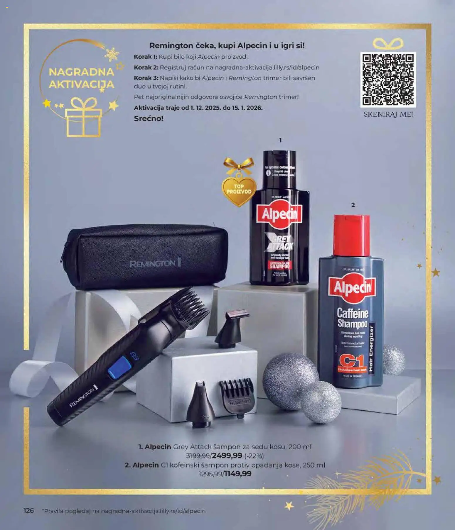 Lilly drogerie katalog - važi od 01.12.2025 | Strana: 126 | Proizvode: Šampon, Trimer