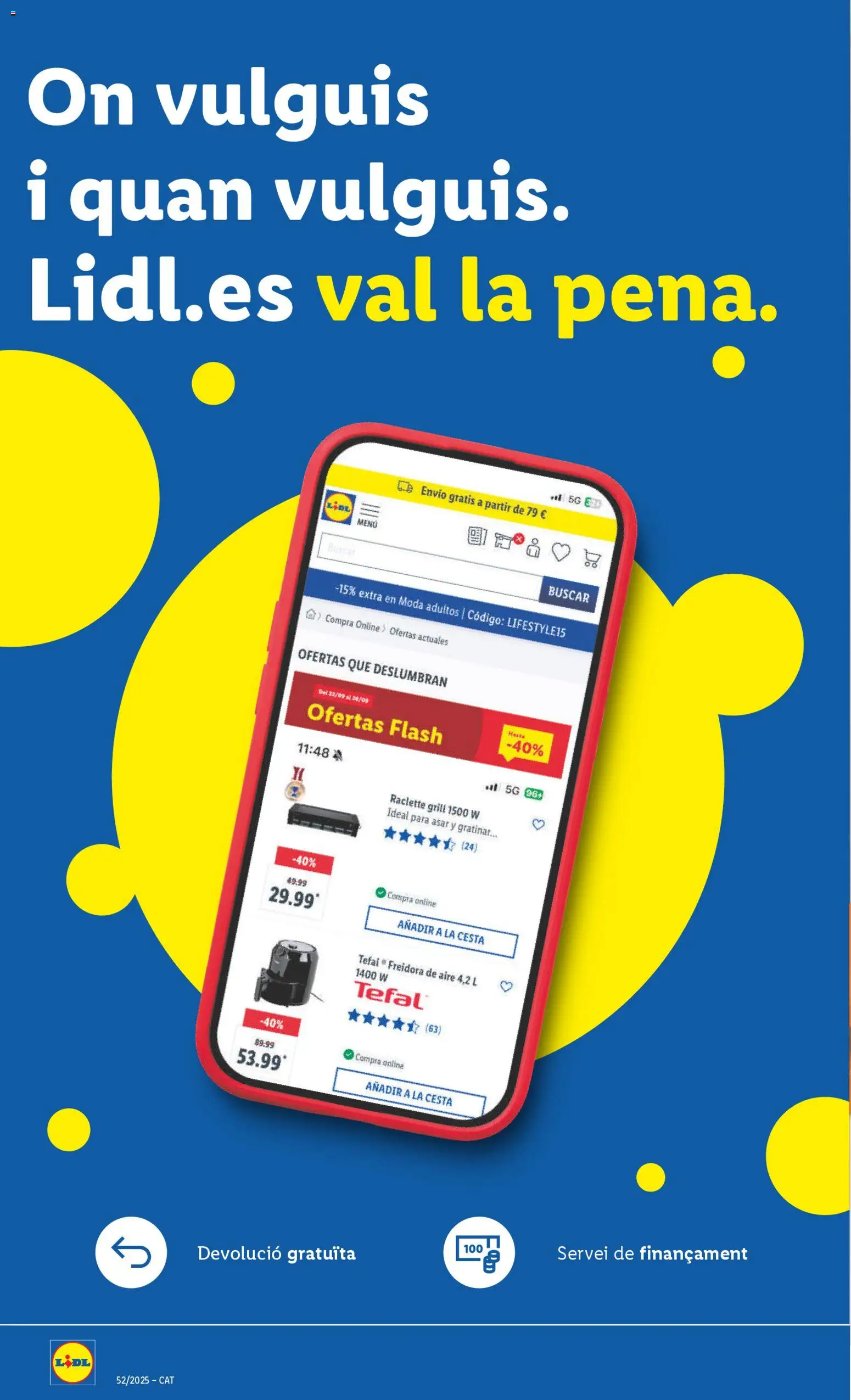 Lidl folleto de bazar │ válido desde el 22.12.2025 | Página: 30 | Productos: Freidora, Cesta