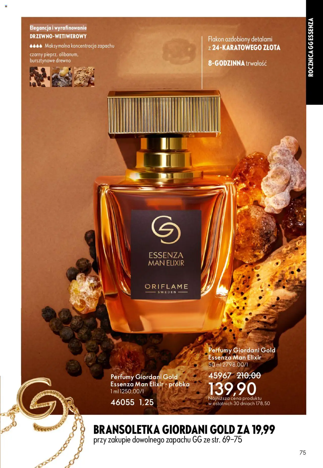 Oriflame Katalog 13 2025 od 07.09.2025 | Strona: 75 | Produkty: Bransoletka, Perfumy