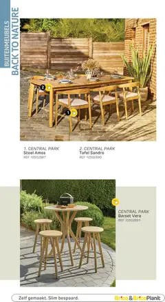 Brico Plan-it Tuincatalogus - Voorbeeld van een folder van Brico Plan-it, geldig van 10.03.2026 | Pagina: 24 | Producten: Tafel, Stoel
