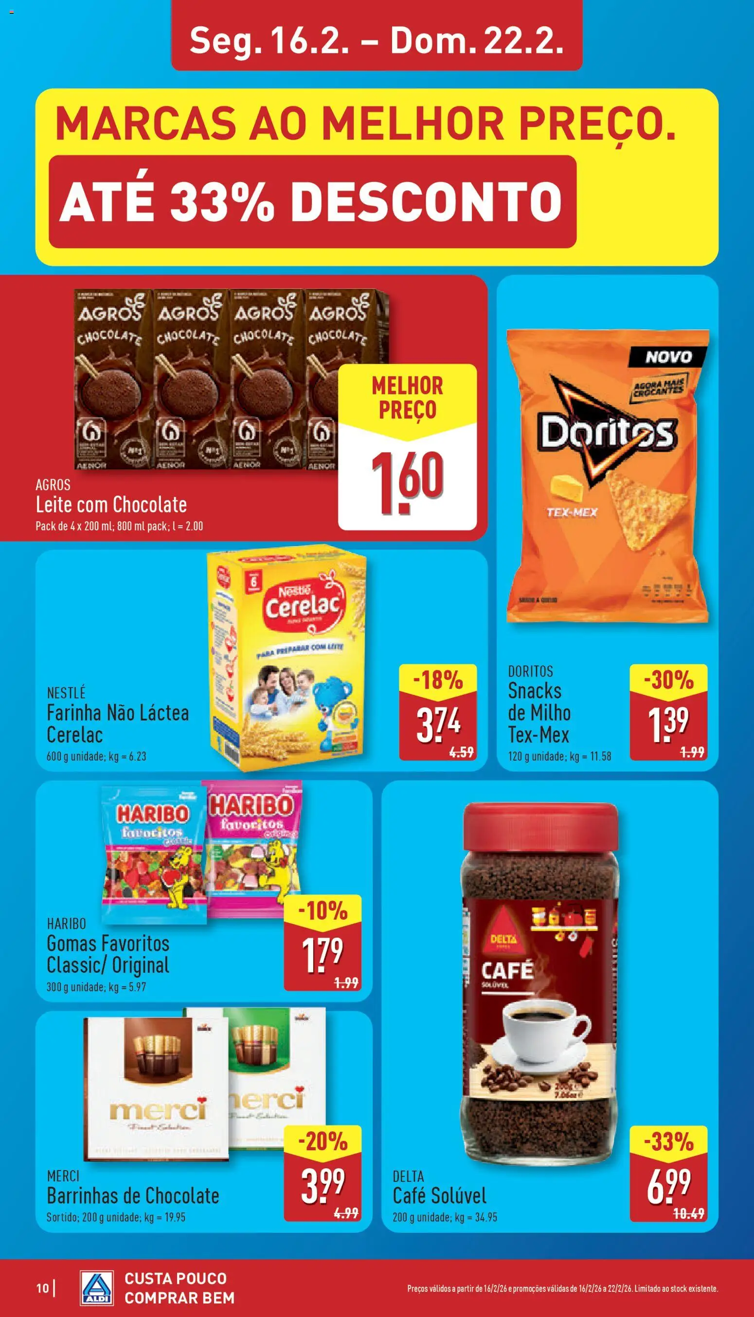 Aldi folheto │ válido de 16.02.2026 | Página: 10