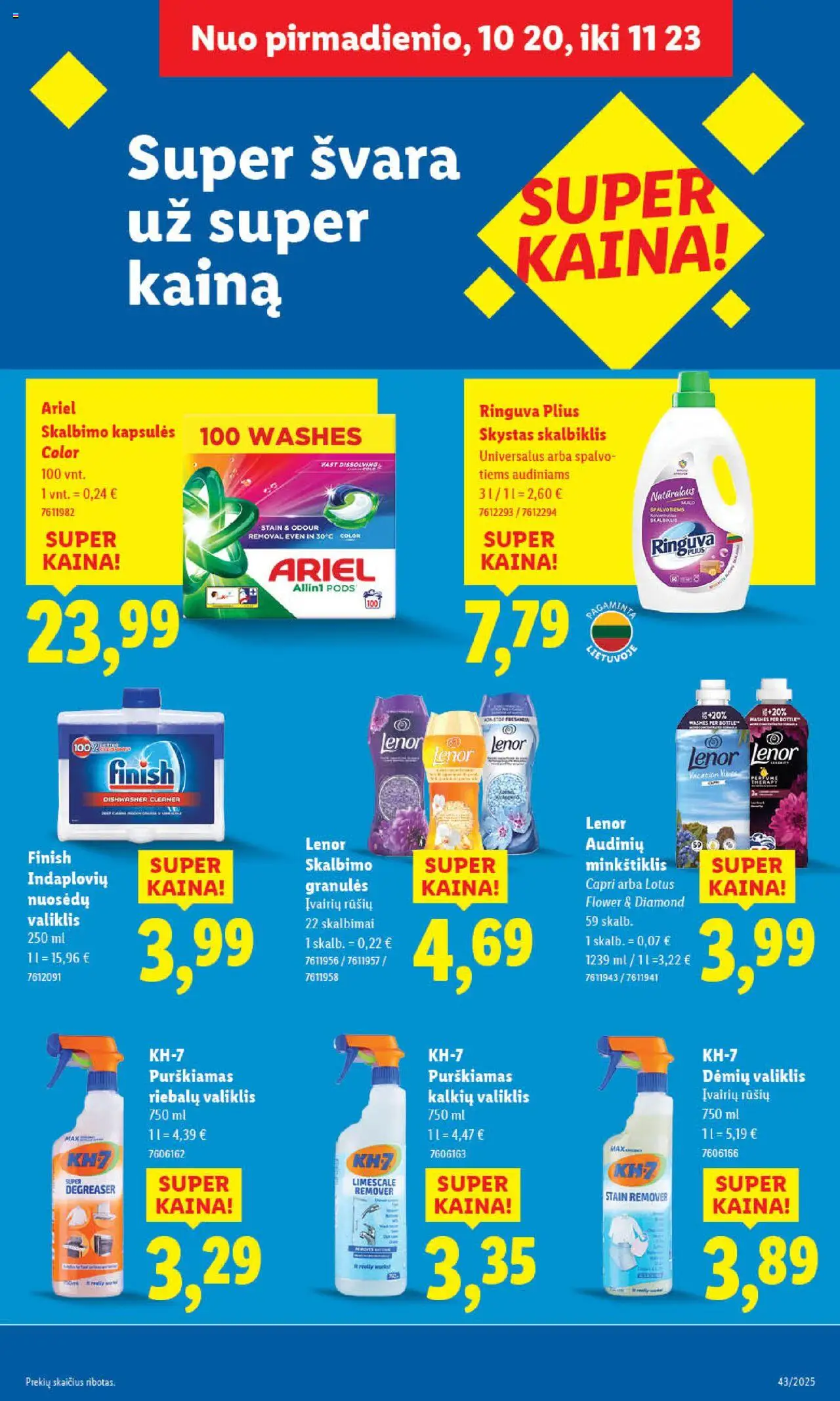 LIDL akcijos nuo 20.10.2025 | Puslapis: 51