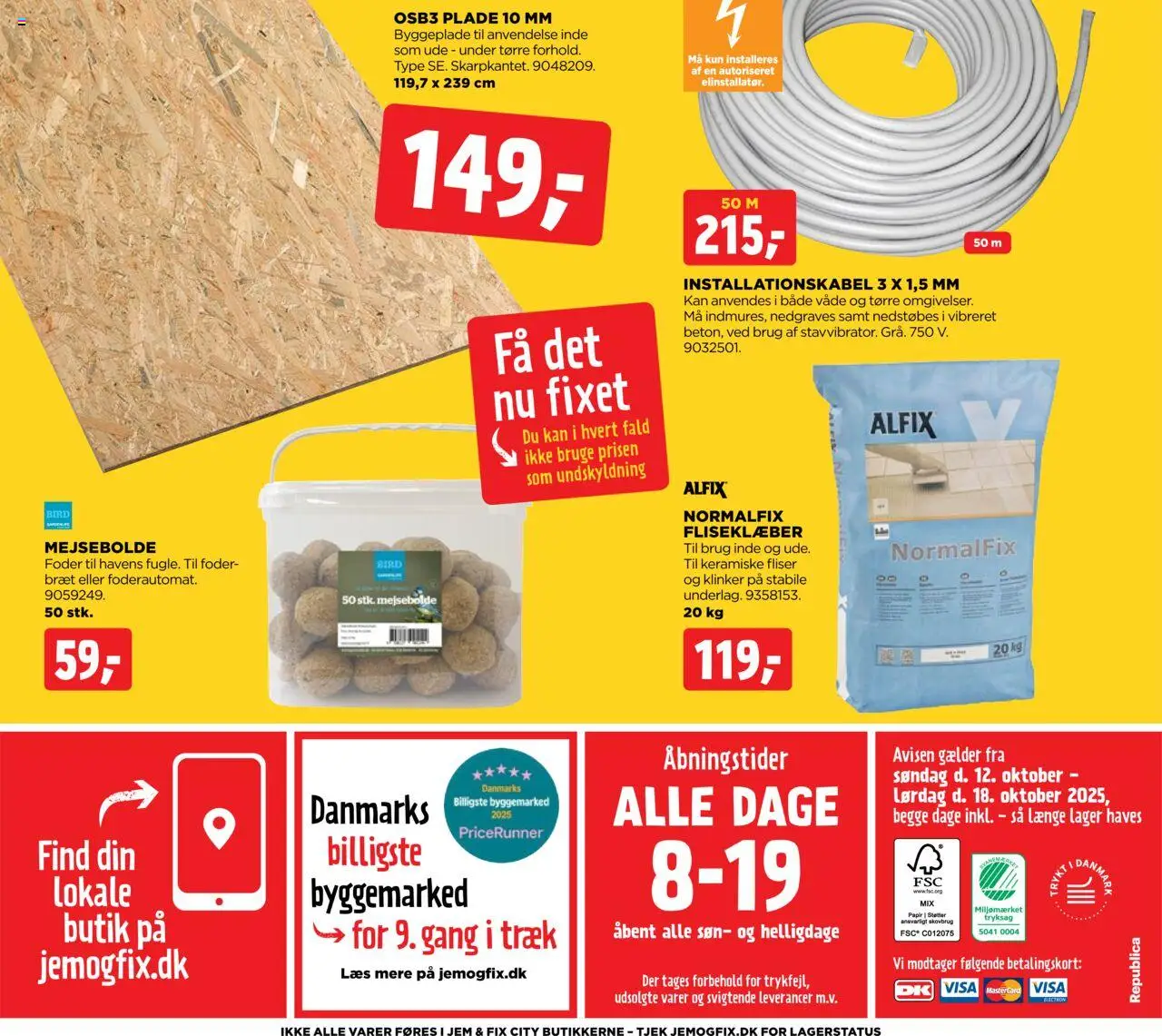 Jem & fix tilbudsavis – gyldig fra 12.10.2025 | Side: 24 | Produkter: Søm