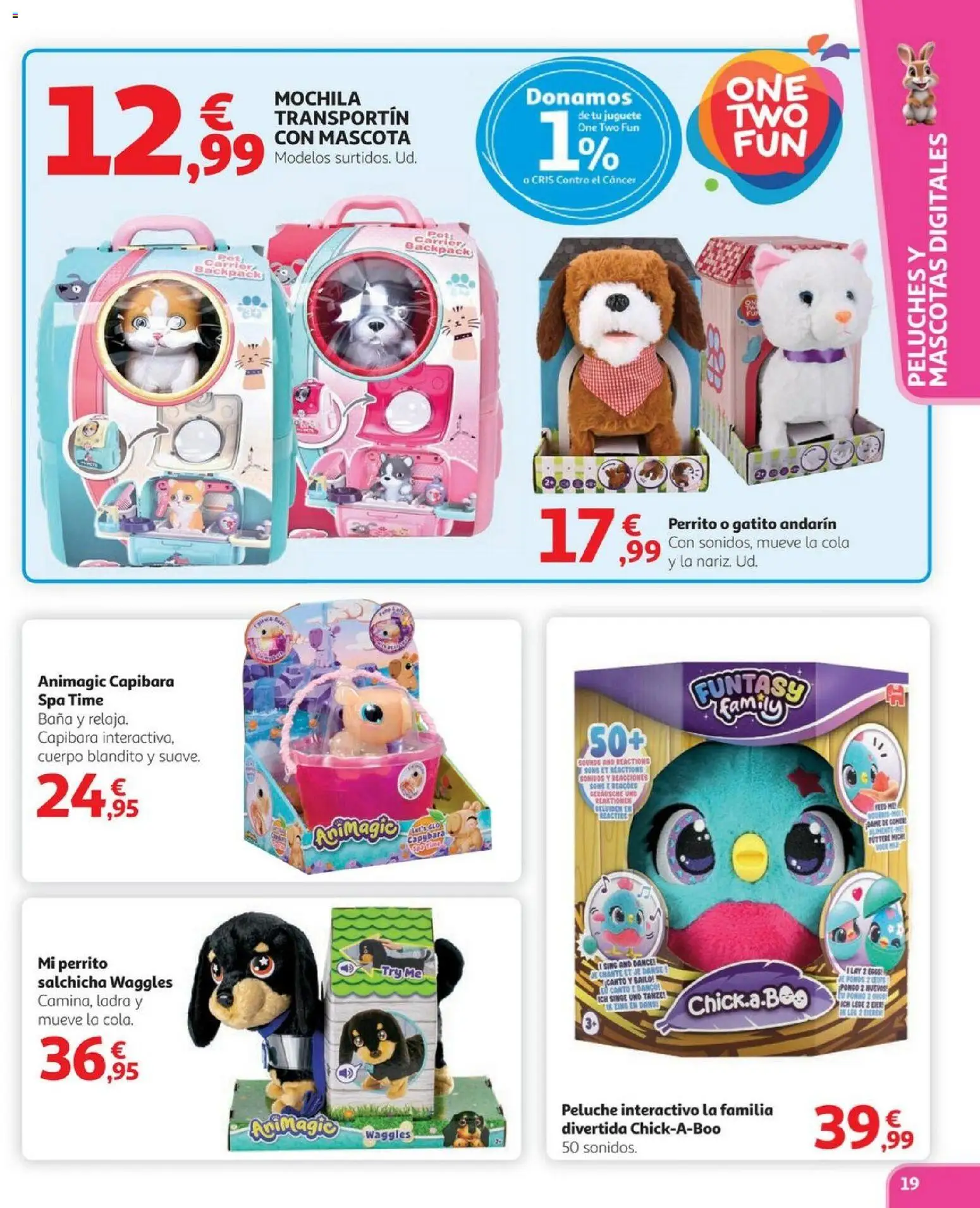 Alcampo - Juguetes HG Cat │ válido desde el 03.11.2025 | Página: 19 | Productos: Huevos, Mochila