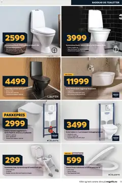 Forhåndsvisning av Megaflis kundeavis gyldig fra 04.12.2025 | Side: 13 | Produkter: Fourchettes, Fjernkontroll, Badekar, Toalett