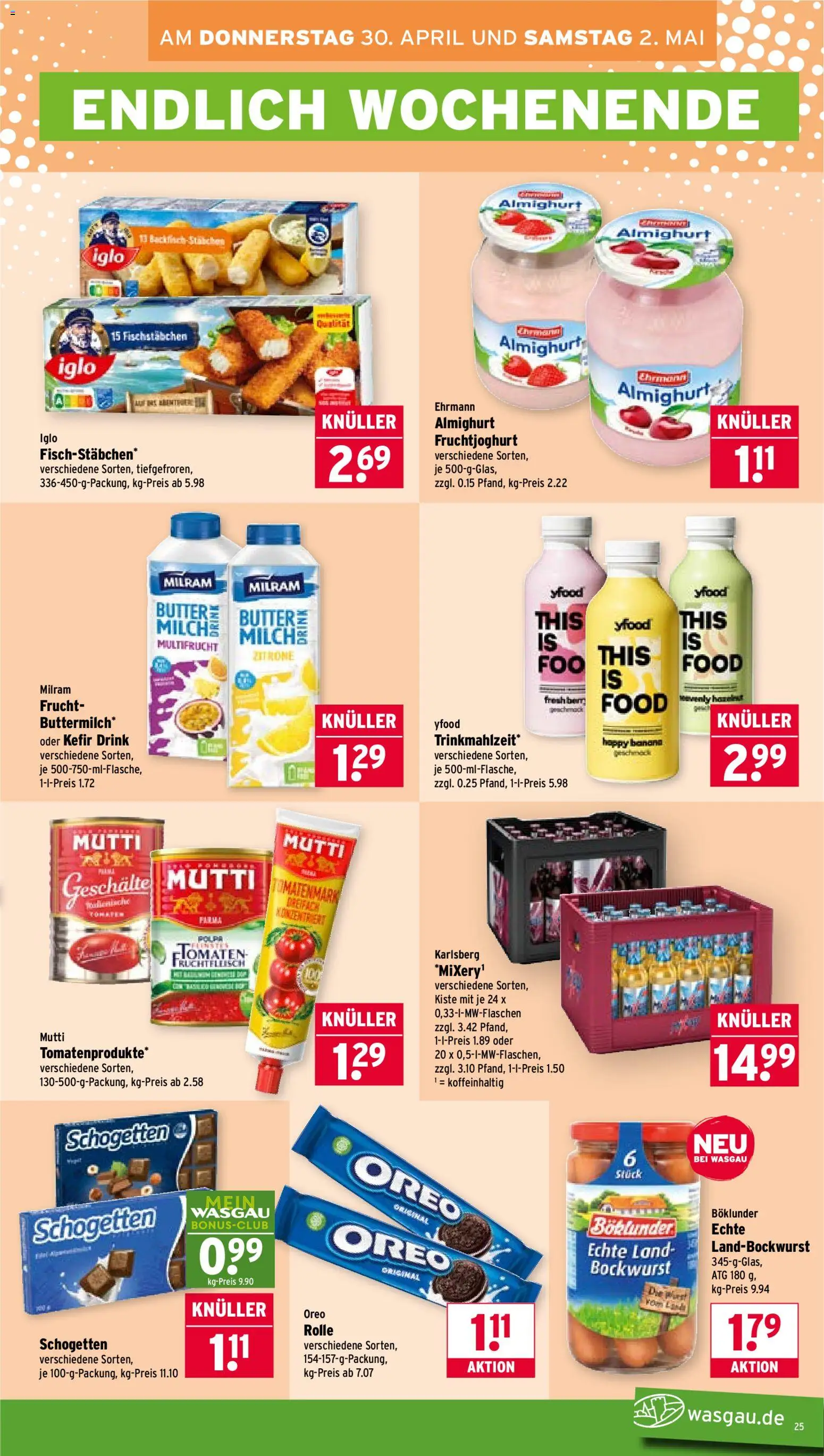 Wasgau Prospekt 	 – gültig ab 27.04.2026 | Seite: 25