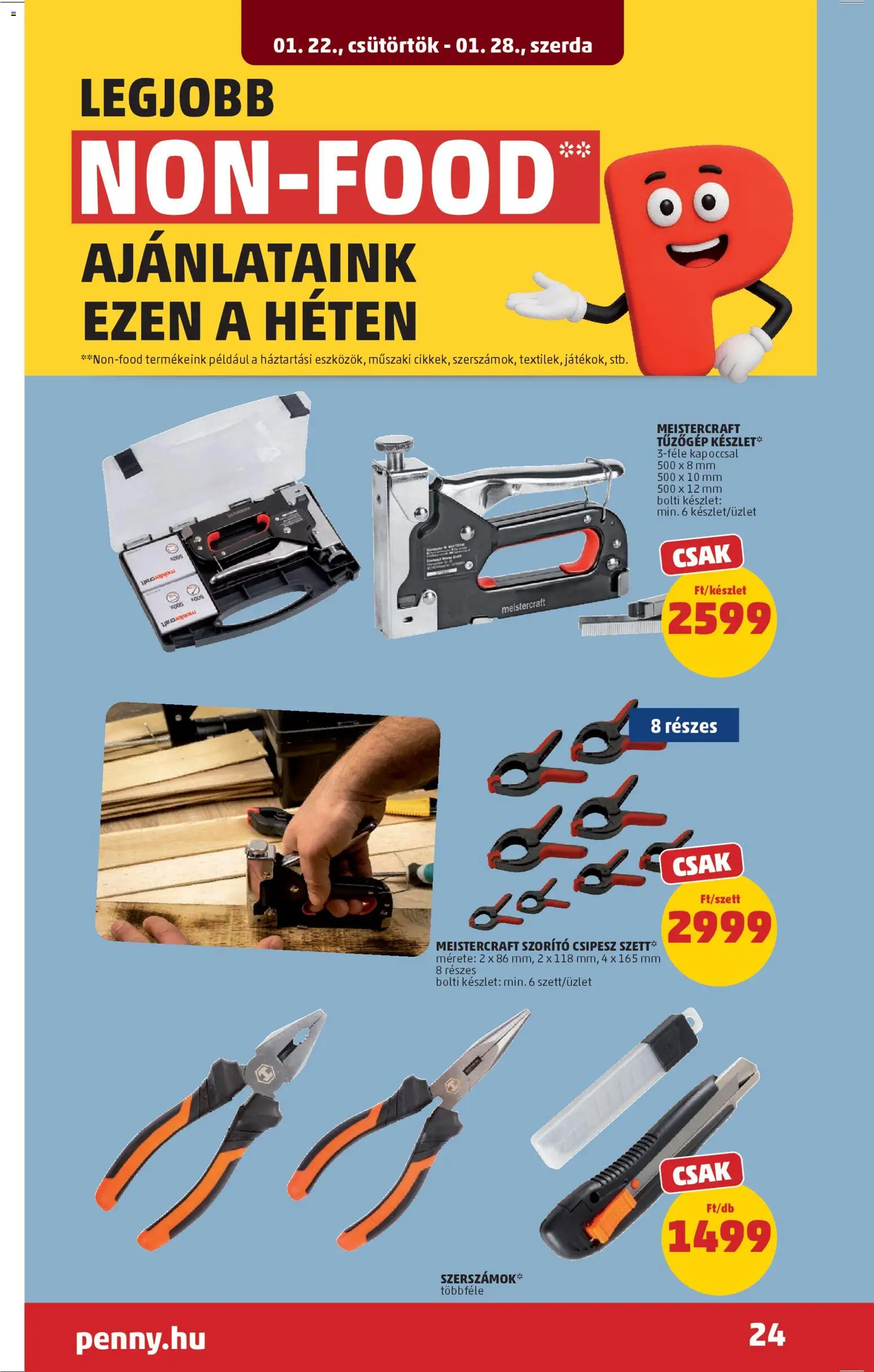 PENNY akciós ujság - amely érvényes a következő dátumtól: 22.01.2026 | Oldal: 28
