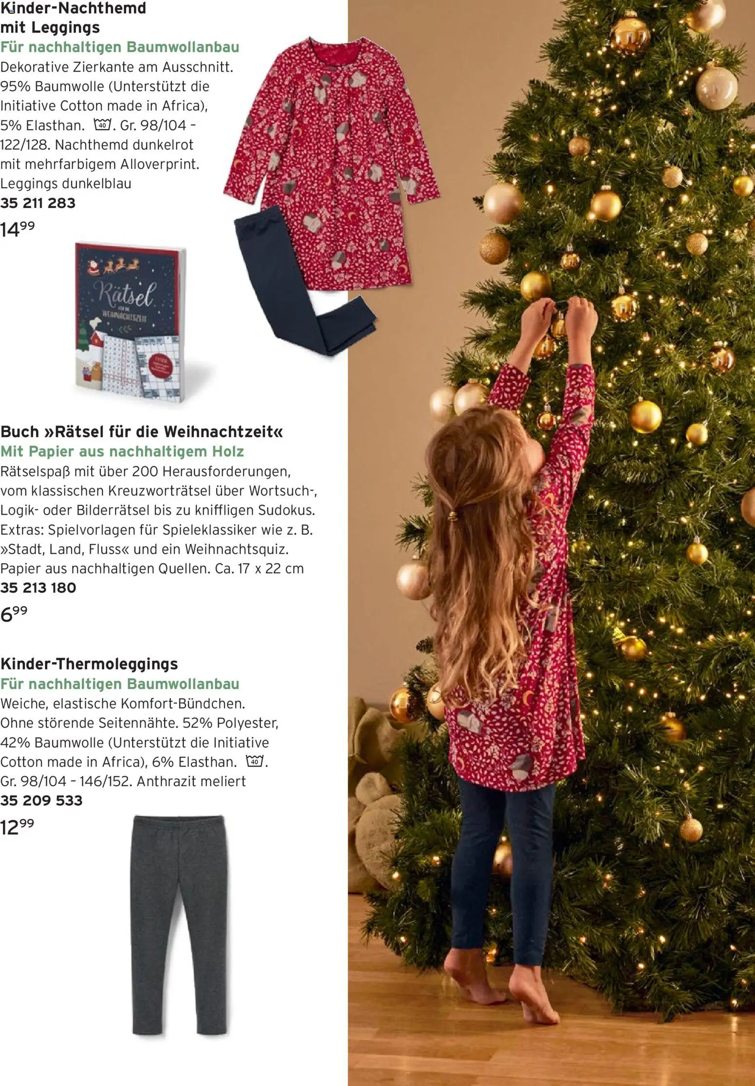 Prospekt Tchibo Kuschelfreude – gültig ab 12.11.2025 | Seite: 14 | Produkte: Leggings