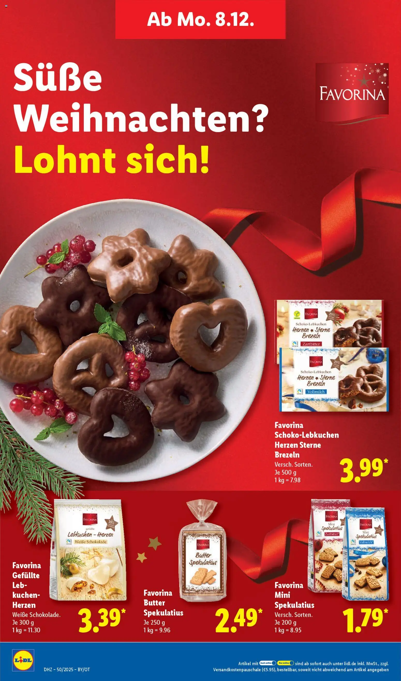 Lidl Prospekt Uffenheim – gültig ab 08.12.2025 | Seite: 32 | Produkte: Butter, Schokolade, Kuchen
