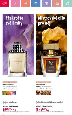 Parfém Giordani Gold Essenza Man Elixir, 50 ml. Dřevitá vetiver. Nejvyšší koncentrace vůně černý pepř, kadidlo, ambrové dřeviny od 06.07.2025 | Strana: 82